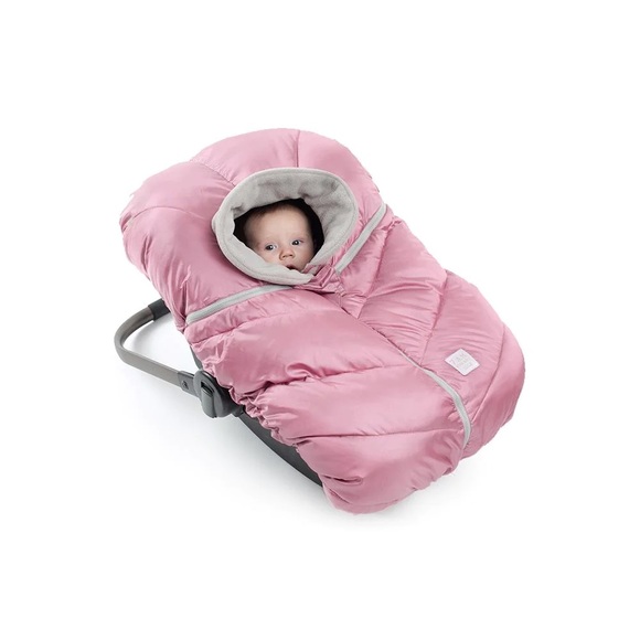 7 A.M. ENFANT pink car seat cocoon - Picture 2 of 8